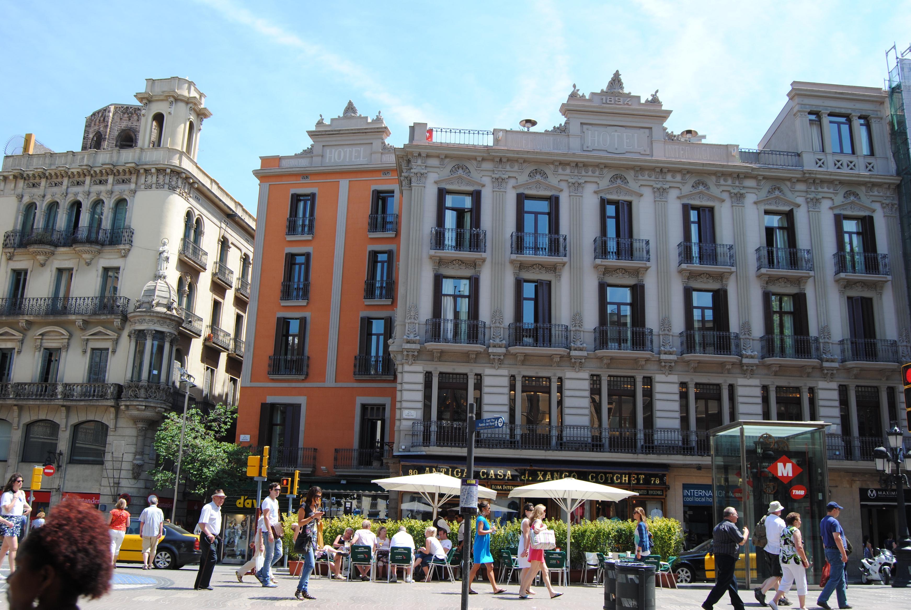 ברצלונה Hotel Ramblas Internacional מראה חיצוני תמונה