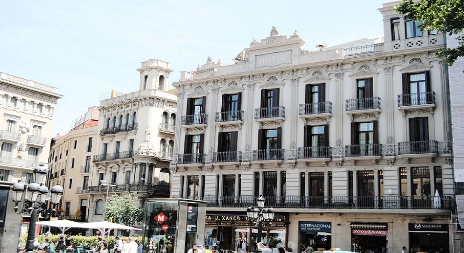 ברצלונה Hotel Ramblas Internacional מראה חיצוני תמונה